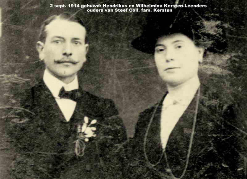 kersten leenders hendrikus en wilhelmina geh. hsn. 02091914 1e huw. coll. toos baltussen kersten Custom